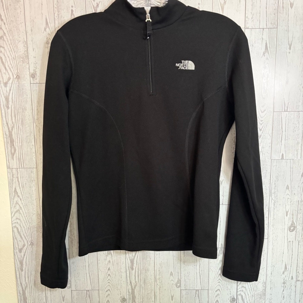 The North Face Women's Black Zip-Up Sweater